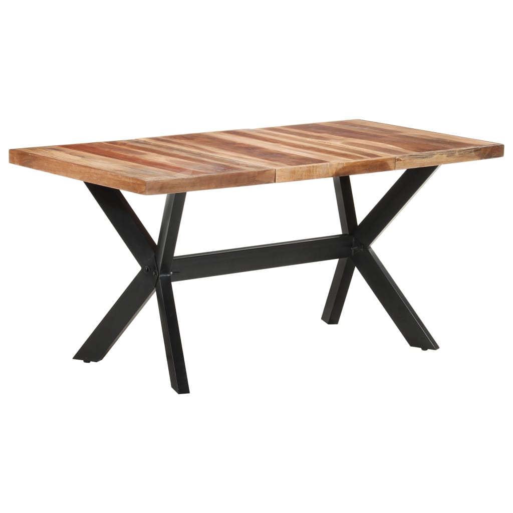 Table de salle à manger 160x80x75 cm Bois avec finition miel - XIOS