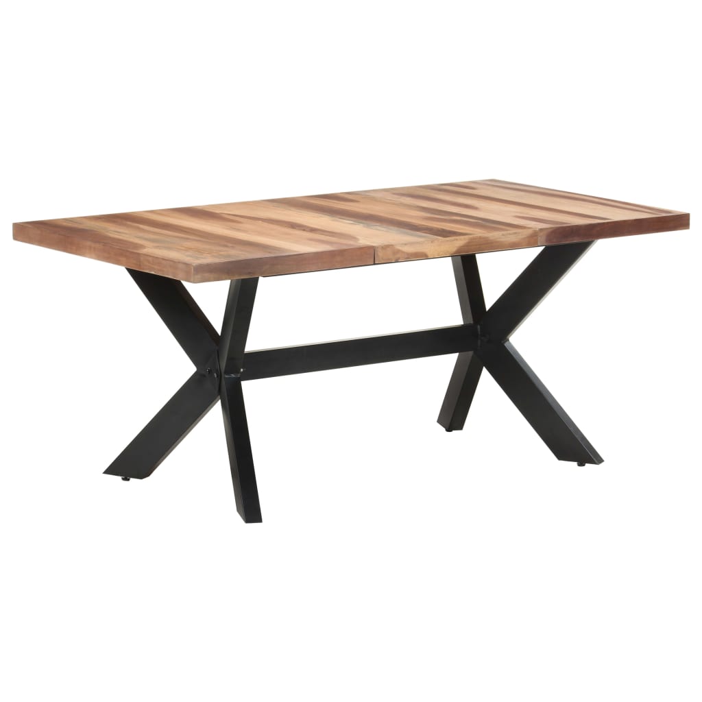 Table de salle à manger 180x90x75 cm Bois avec finition miel - XIOS