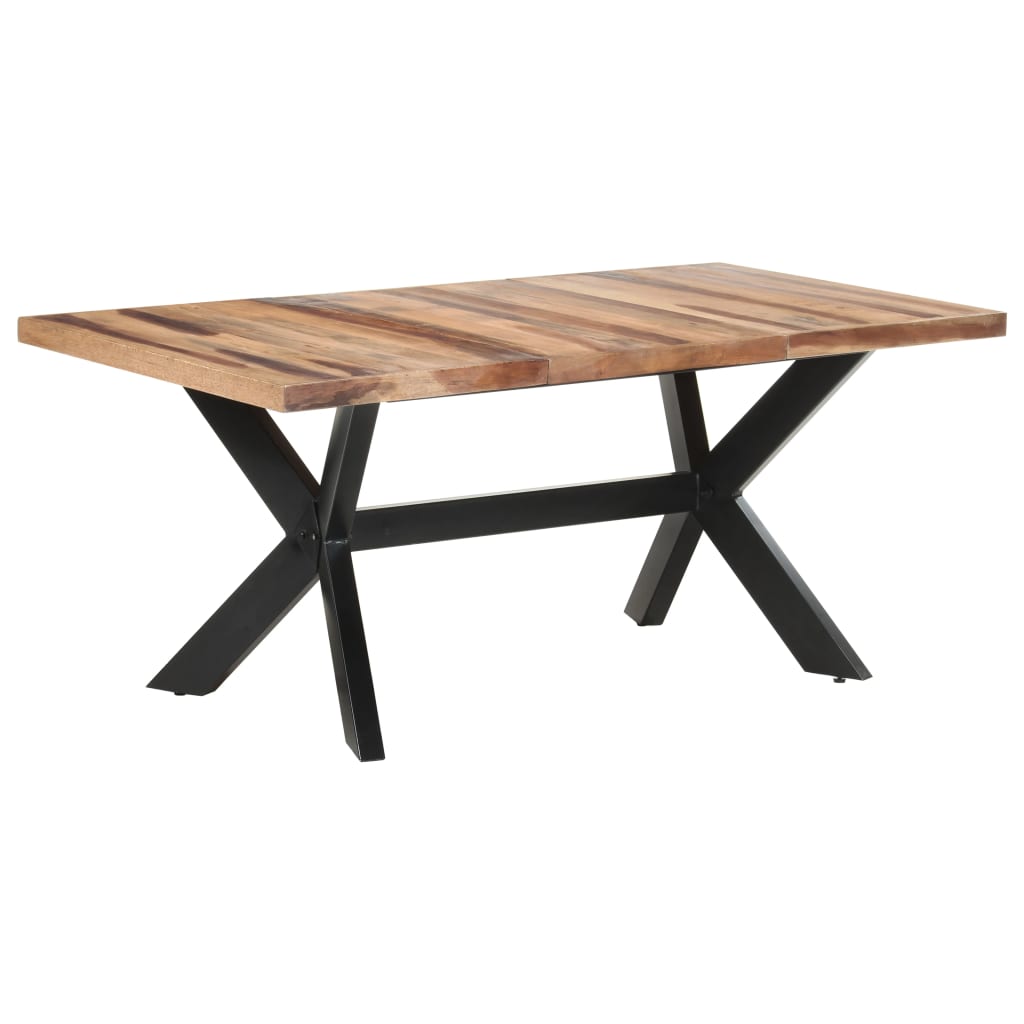 Table de salle à manger 180x90x75 cm Bois avec finition miel - XIOS