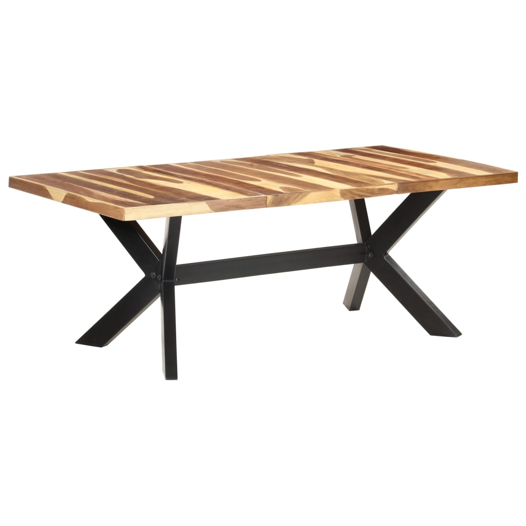 Table de salle à manger 200x100x75 cm Bois avec finition miel - XIOS