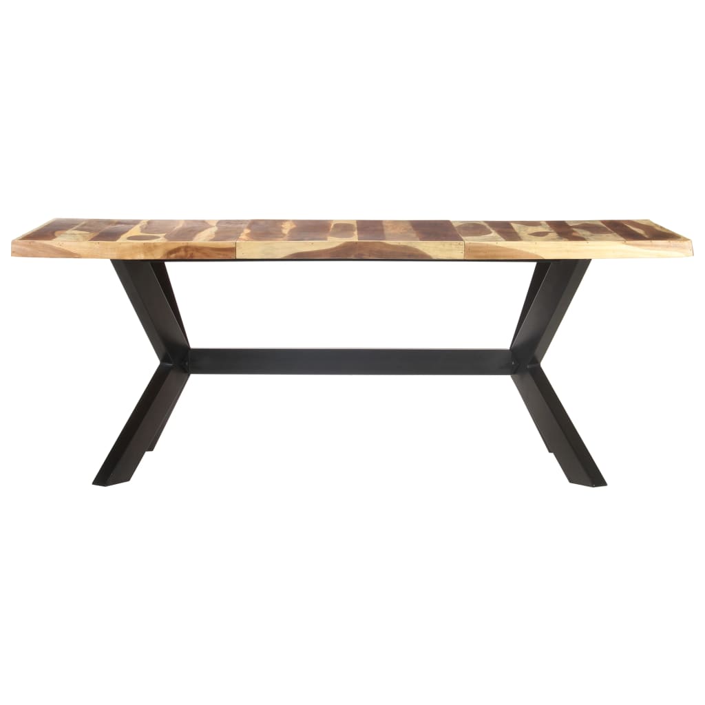 Table de salle à manger 200x100x75 cm Bois avec finition miel - XIOS