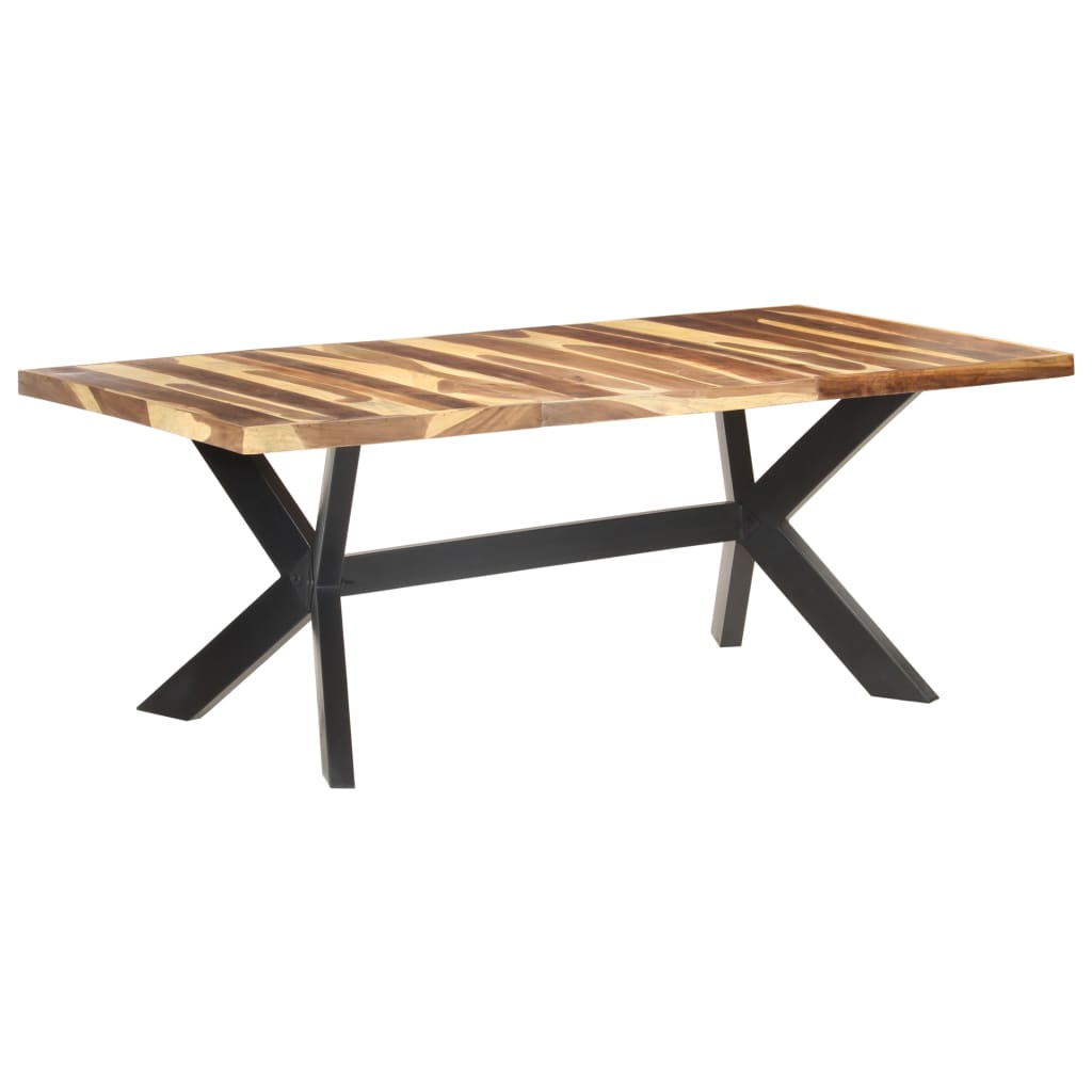 Table de salle à manger 200x100x75 cm Bois avec finition miel - XIOS