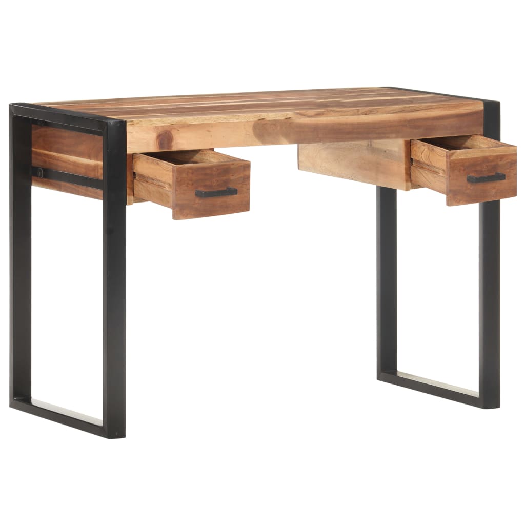 Bureau 110x50x76 cm Bois solide - XIOS