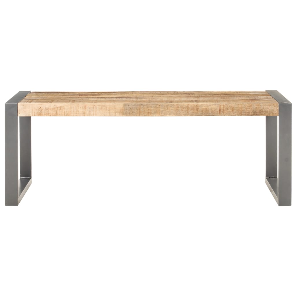 Table basse 110x60x40 cm Bois de manguier brut - XIOS