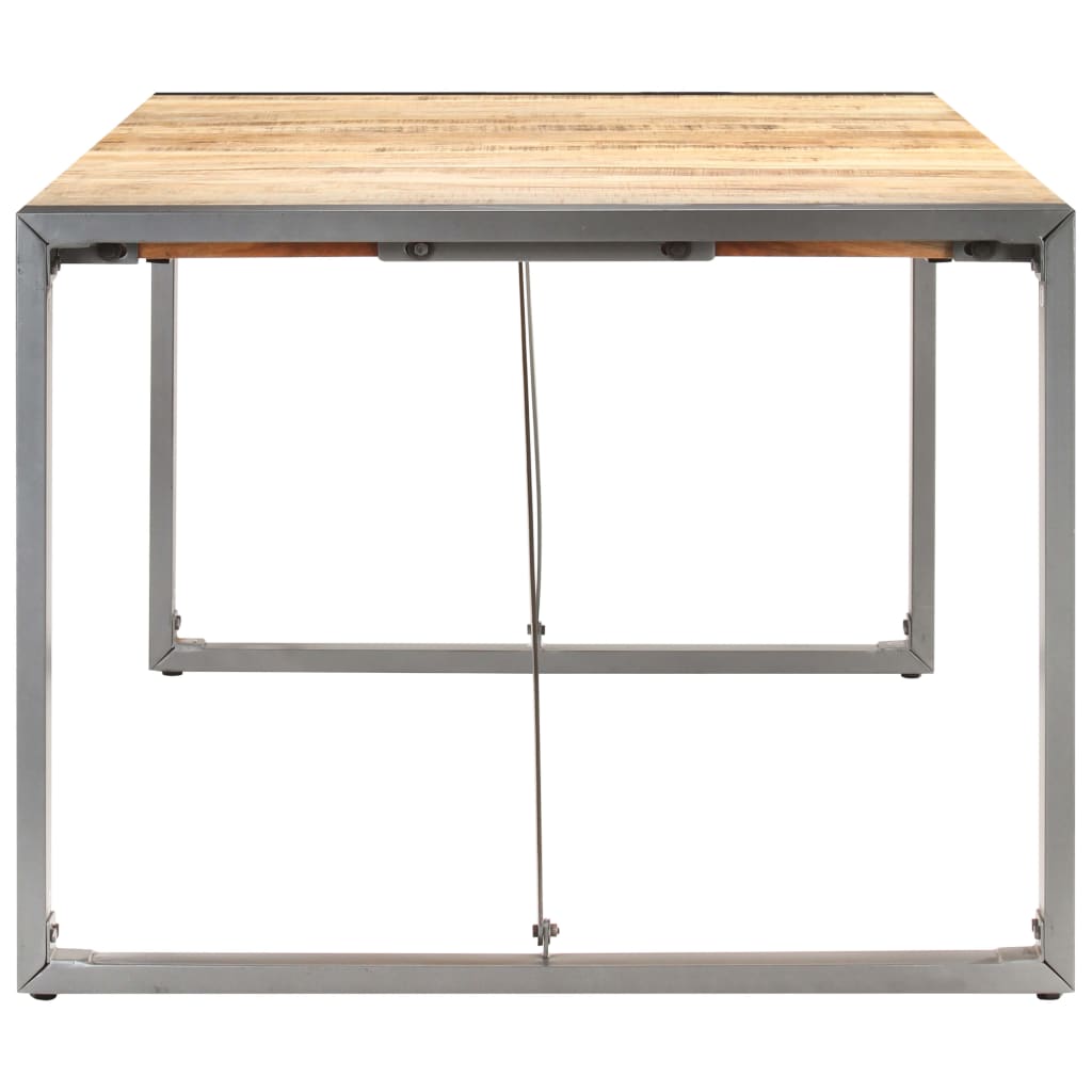 Table à manger 200x100x75 cm Bois de manguier massif brut - XIOS