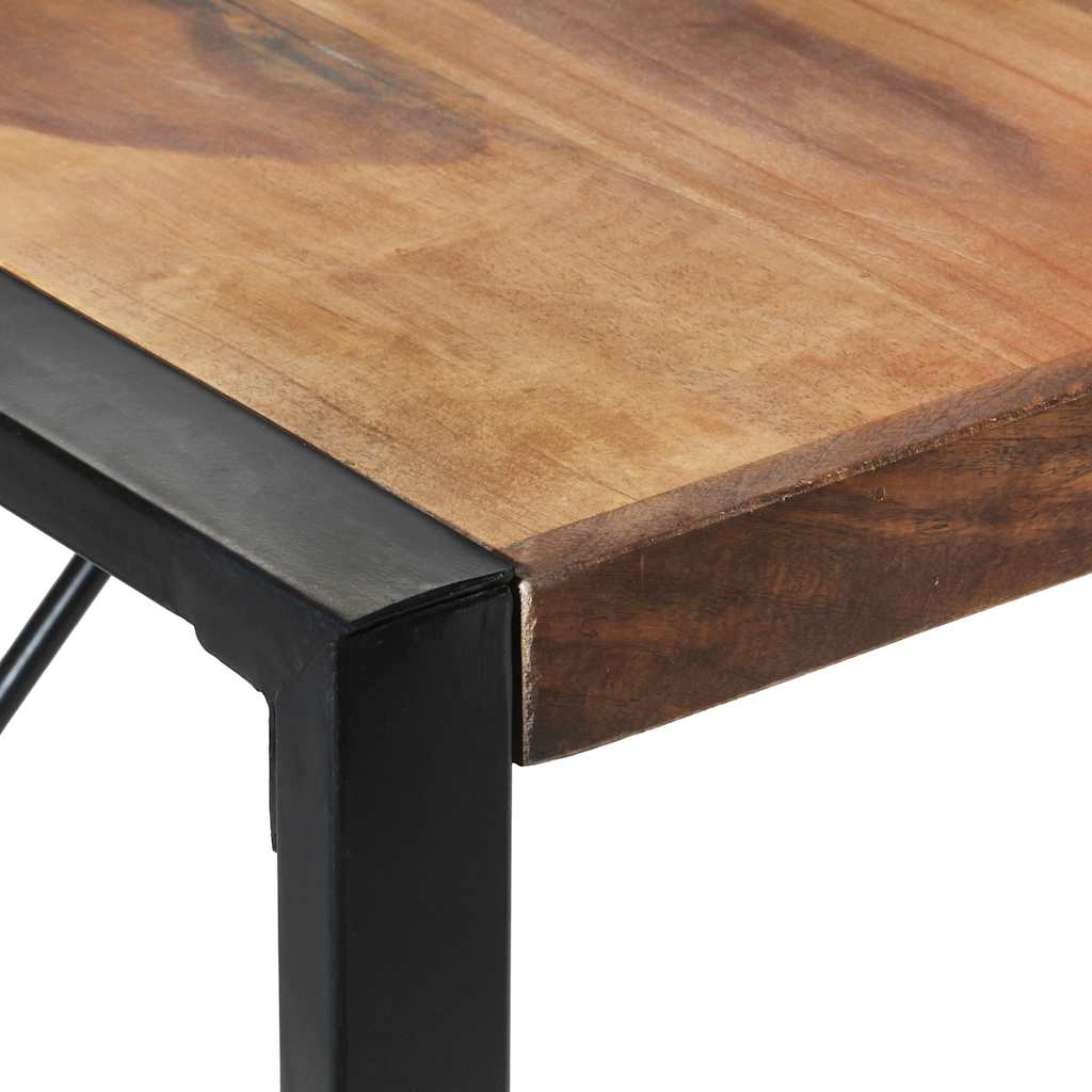 Table à manger 140x140x75 cm bois massif - XIOS
