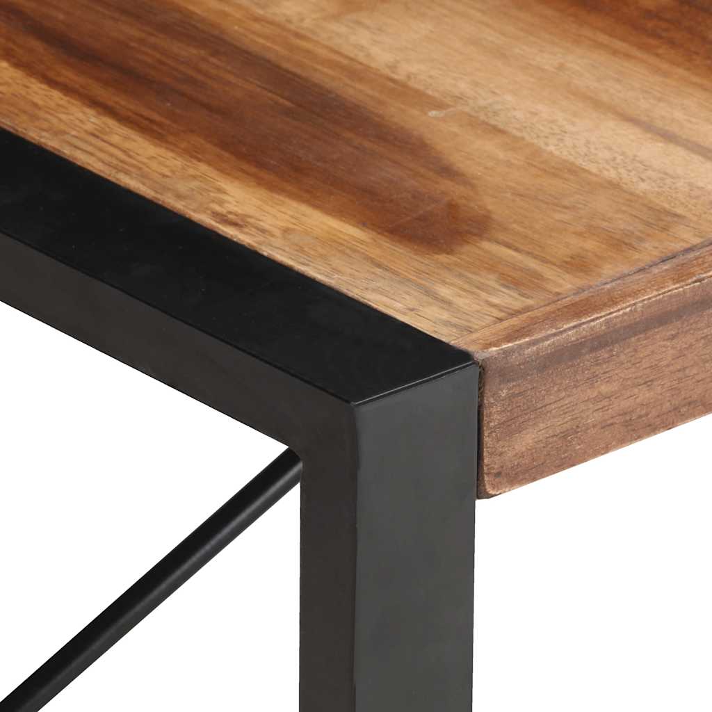 Table basse 140x70x40 cm Bois solide - XIOS