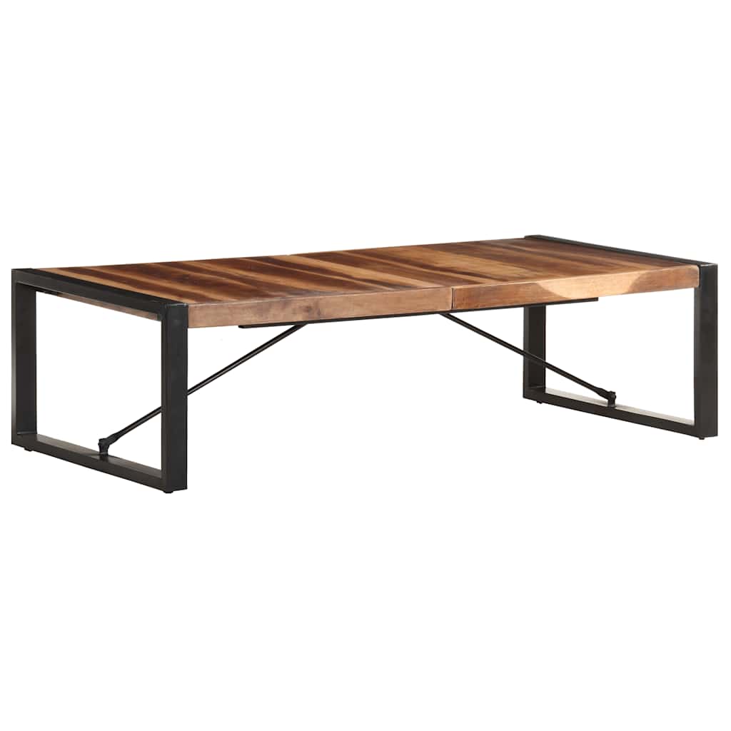 Table basse 140x70x40 cm Bois solide - XIOS