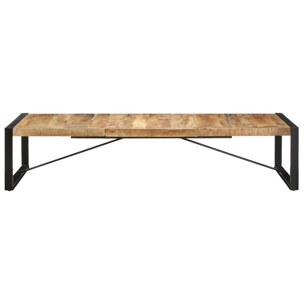 Table basse 180x90x40 cm Bois de manguier brut - XIOS