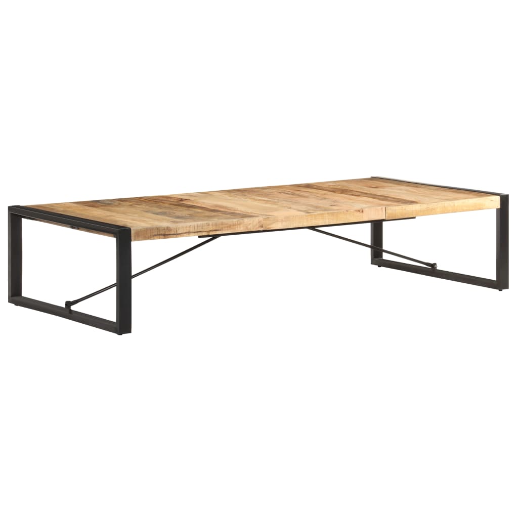 Table basse 180x90x40 cm Bois de manguier brut - XIOS