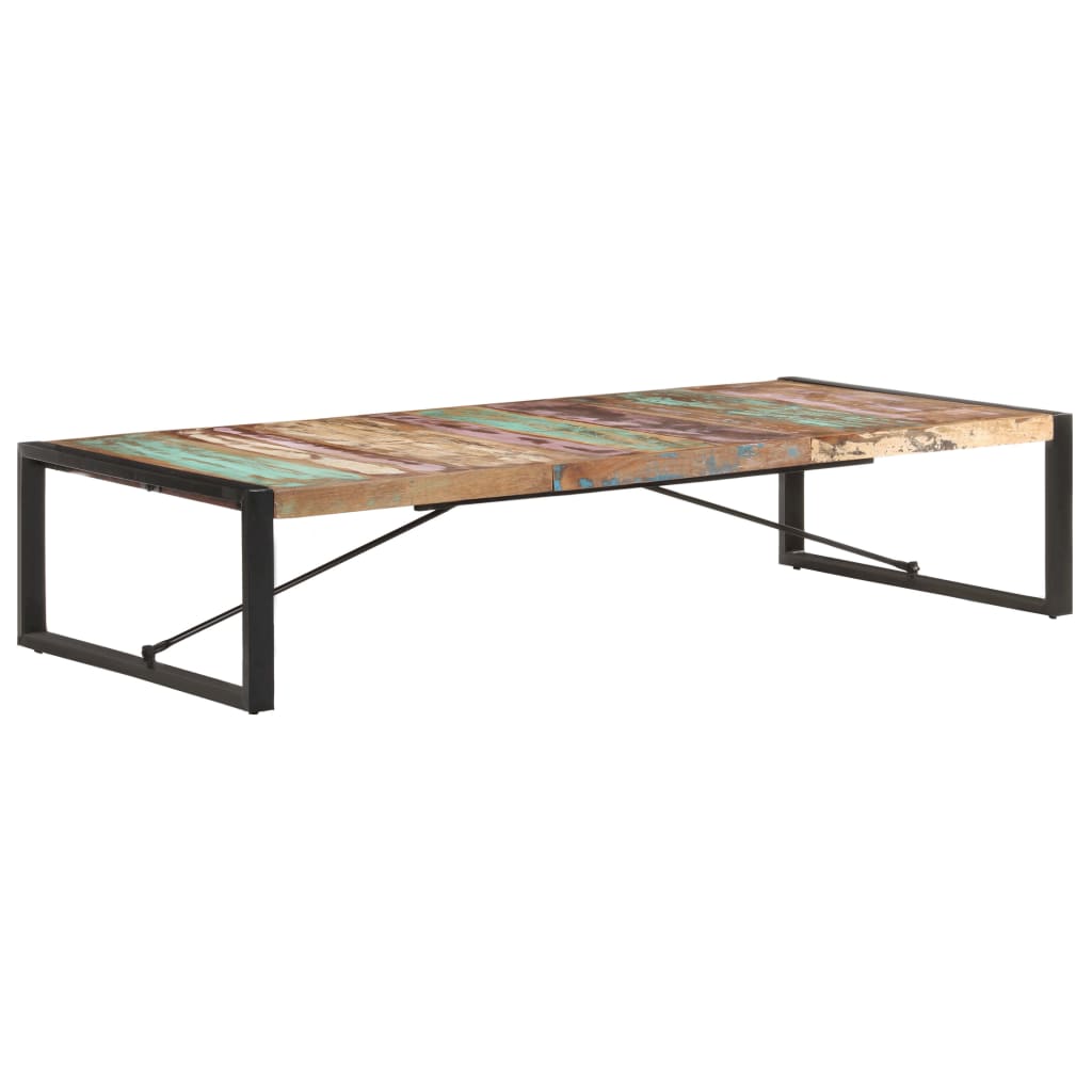 Table basse 180x90x40 cm Bois de récupération massif - XIOS
