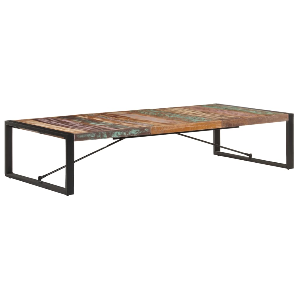 Table basse 180x90x40 cm Bois de récupération massif - XIOS