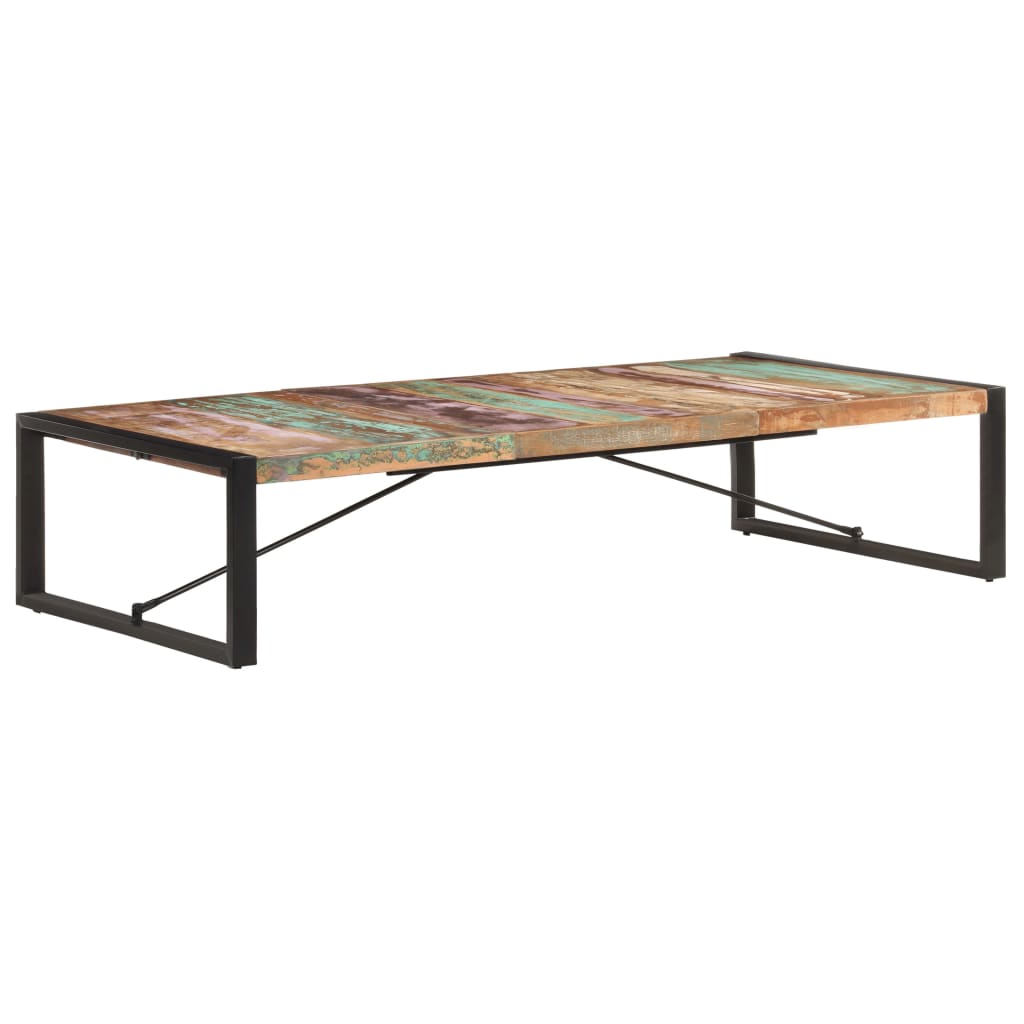 Table basse 180x90x40 cm Bois de récupération massif - XIOS