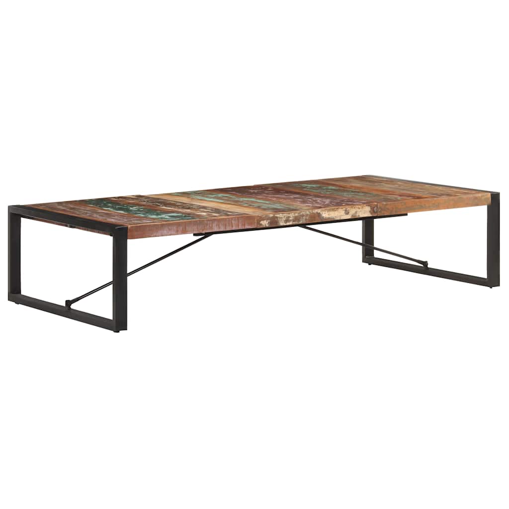 Table basse 180x90x40 cm Bois de récupération massif - XIOS