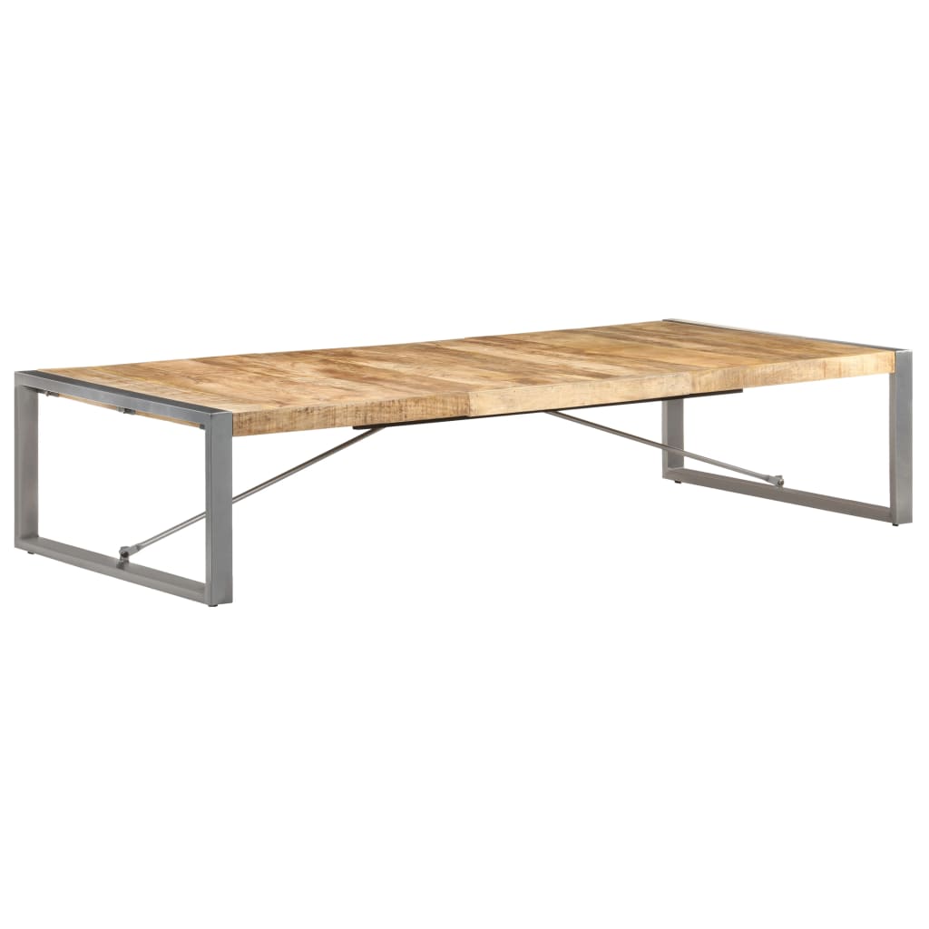 Table basse 180x90x40 cm Bois de manguier brut - XIOS