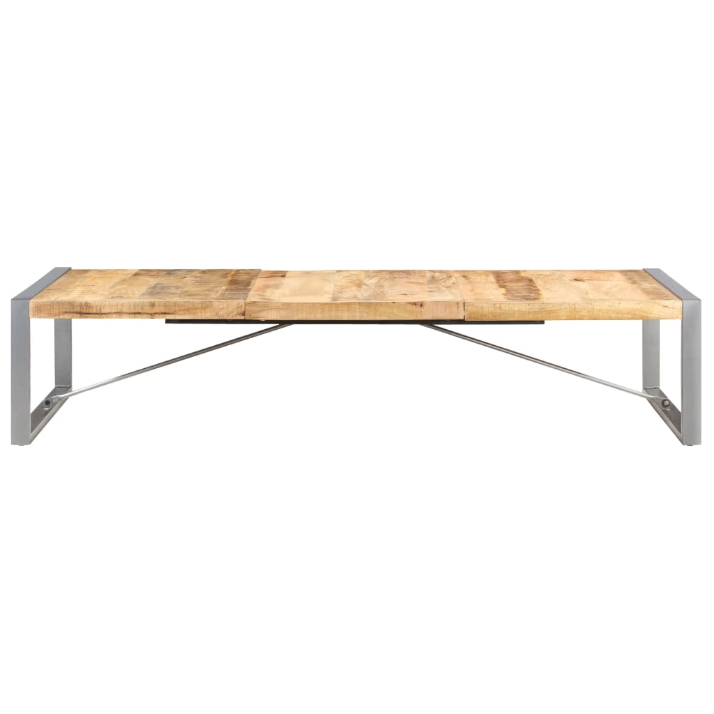 Table basse 180x90x40 cm Bois de manguier brut - XIOS