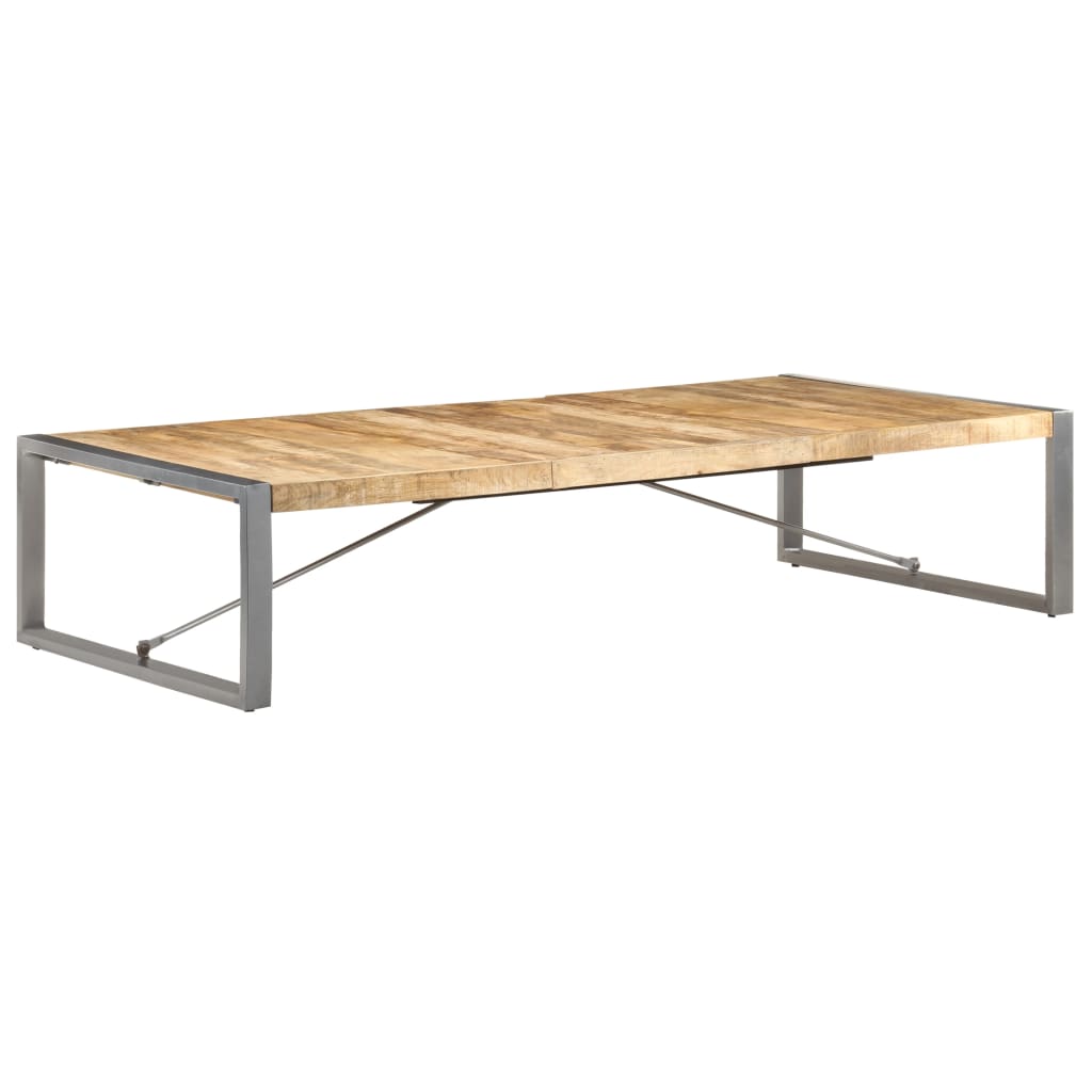 Table basse 180x90x40 cm Bois de manguier brut - XIOS