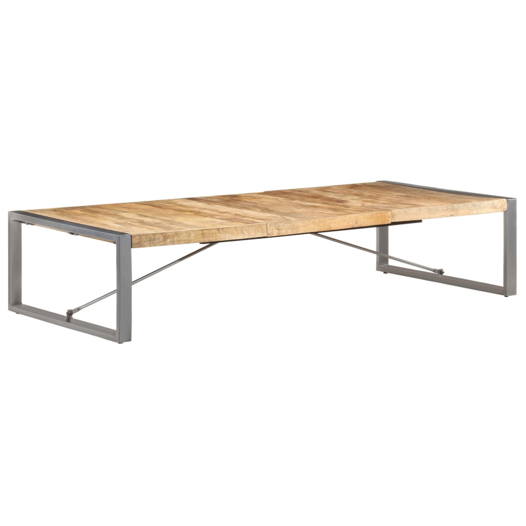 Table basse 180x90x40 cm Bois de manguier brut - XIOS