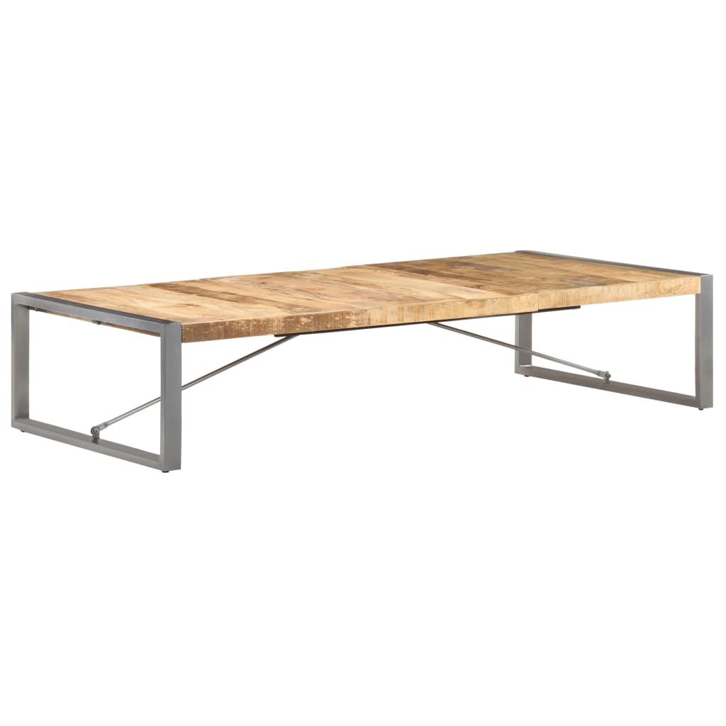 Table basse 180x90x40 cm Bois de manguier brut - XIOS