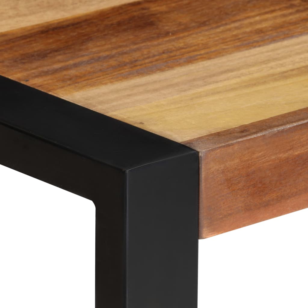 Table à manger 70x70x75 cm Bois d'acacia massif - XIOS