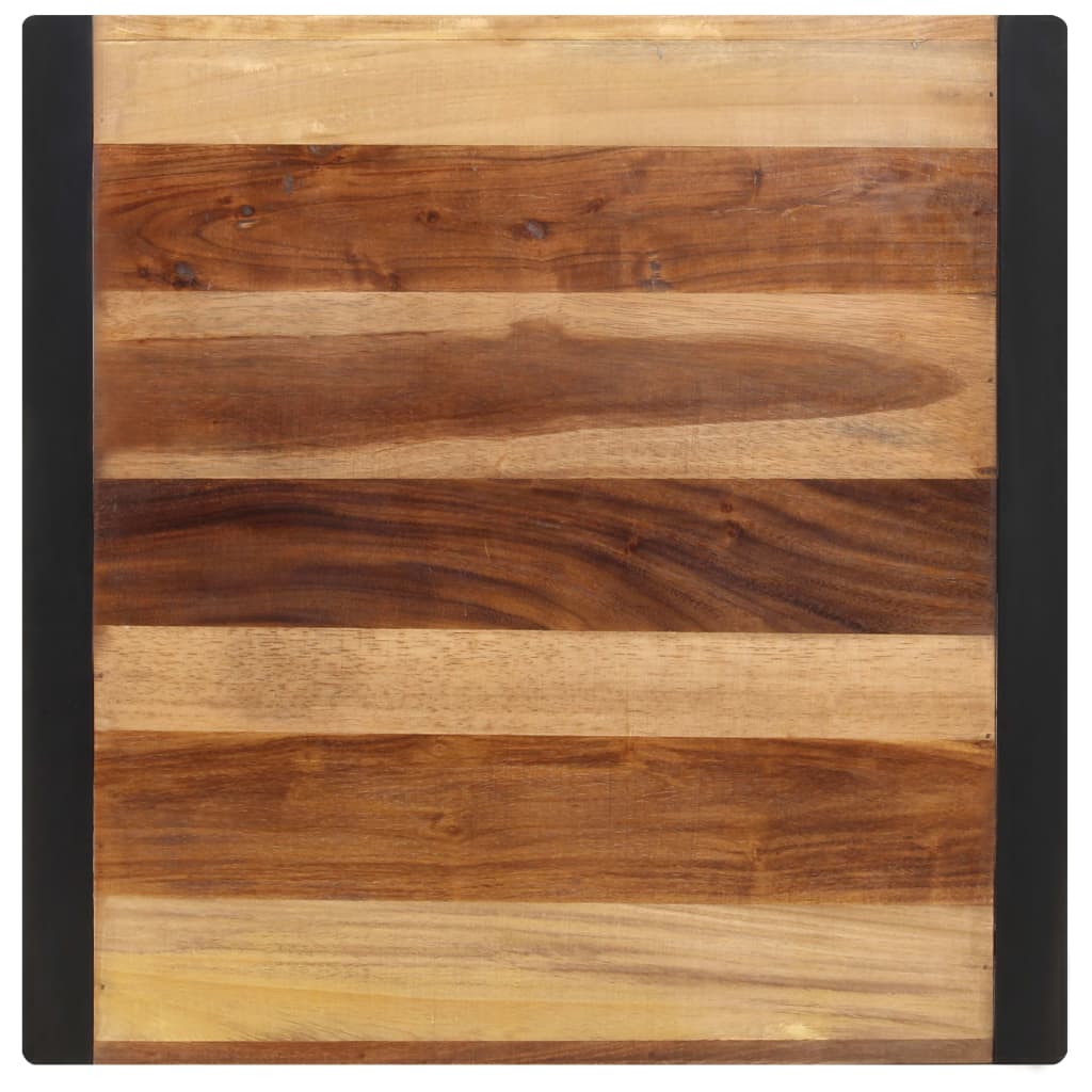 Table à manger 70x70x75 cm Bois d'acacia massif - XIOS