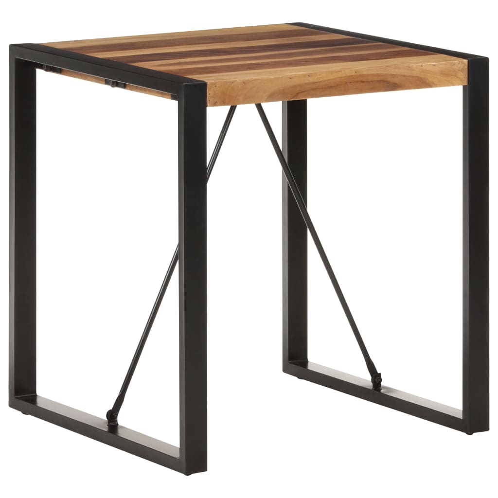 Table à manger 70x70x75 cm Bois d'acacia massif - XIOS