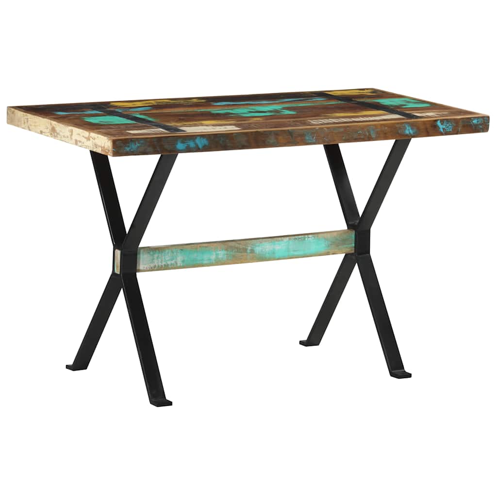 Table à manger 120x60x76 cm Bois de récupération massif - XIOS Store SNC
