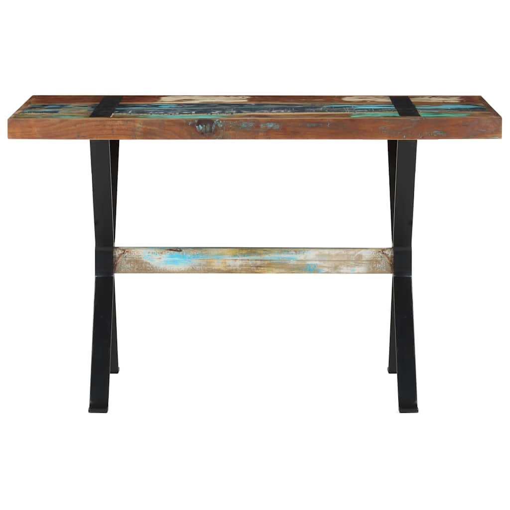 Table à manger 120x60x76 cm Bois de récupération massif - XIOS Store SNC