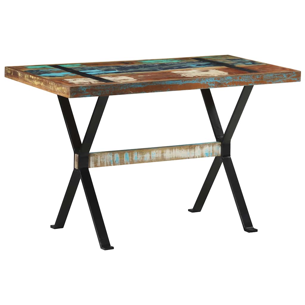 Table à manger 120x60x76 cm Bois de récupération massif - XIOS Store SNC