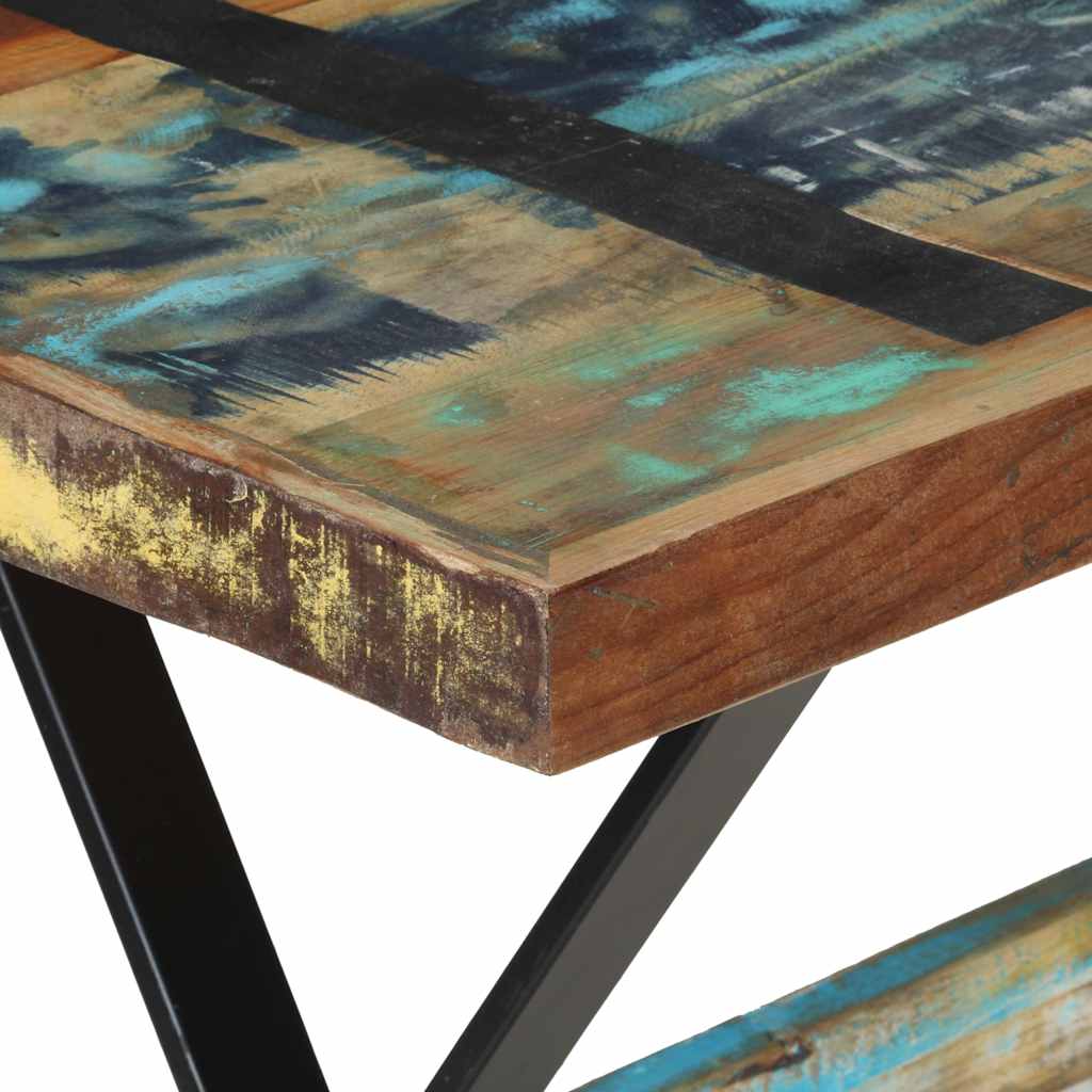 Table à manger 120x60x76 cm Bois de récupération massif - XIOS Store SNC