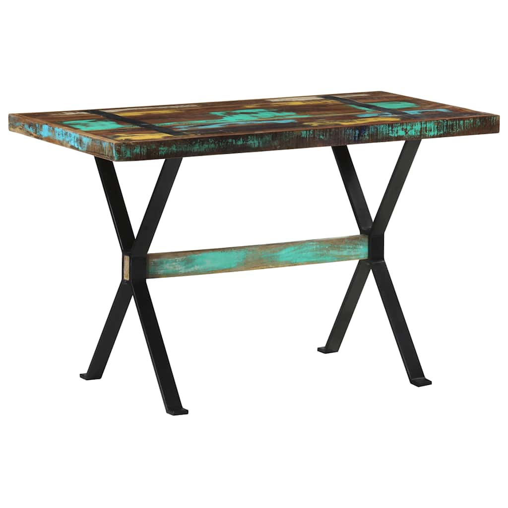 Table à manger 120x60x76 cm Bois de récupération massif - XIOS Store SNC