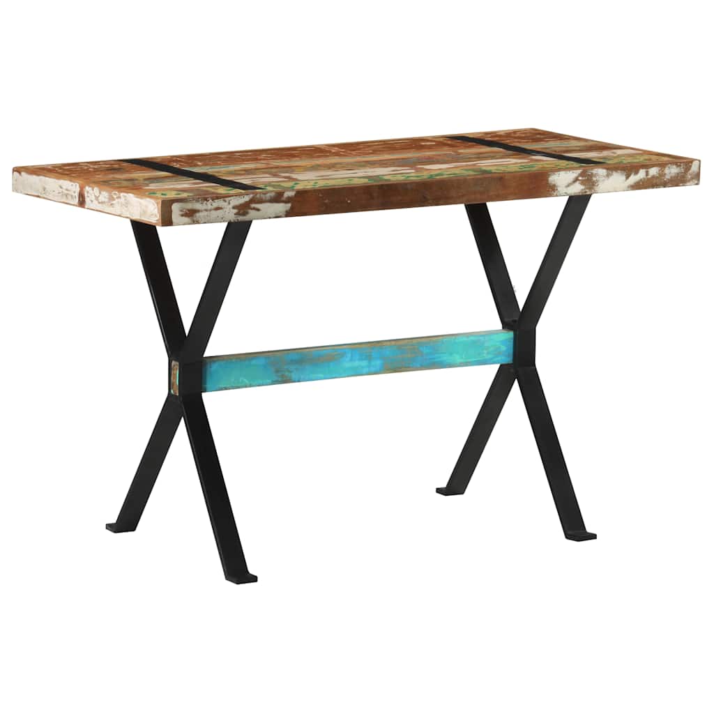 Table à manger 120x60x76 cm Bois de récupération massif - XIOS Store SNC