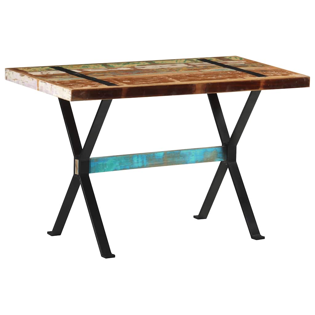 Table à manger 120x60x76 cm Bois de récupération massif - XIOS Store SNC