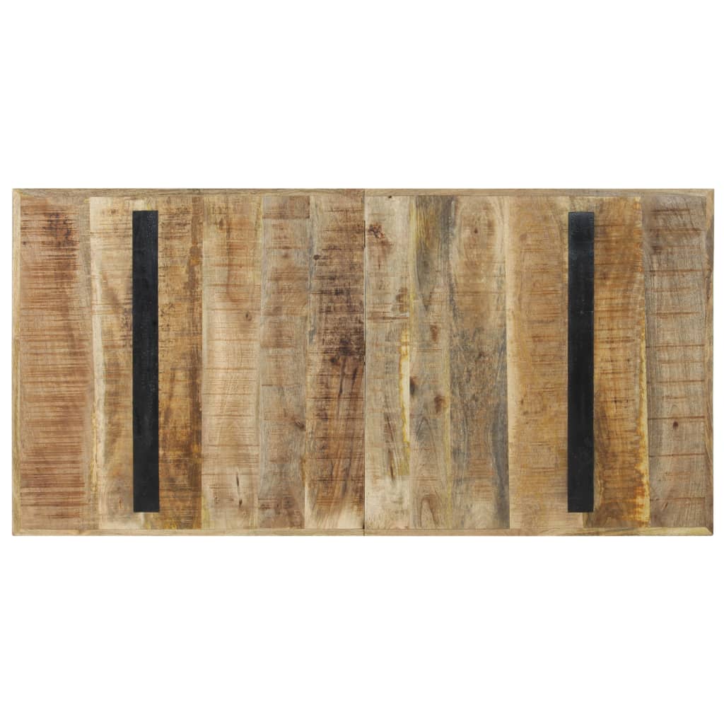 Table à manger 140x70x76 cm Bois de manguier brut - XIOS