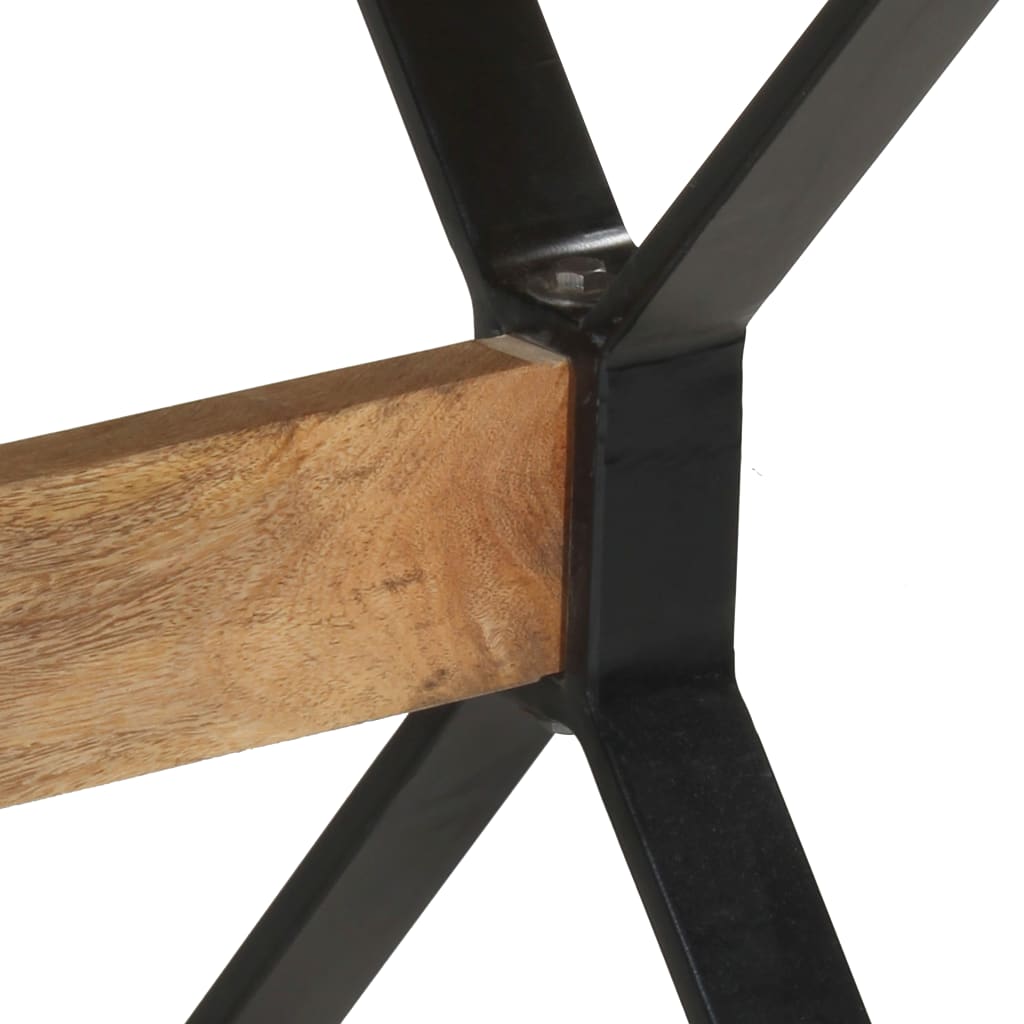 Table à manger 140x70x76 cm Bois de manguier brut - XIOS