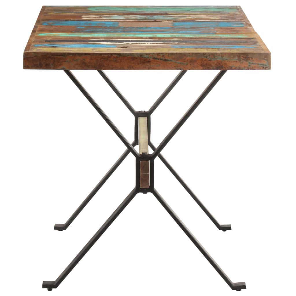 Table à manger 140x70x76 cm Bois de récupération massif - XIOS