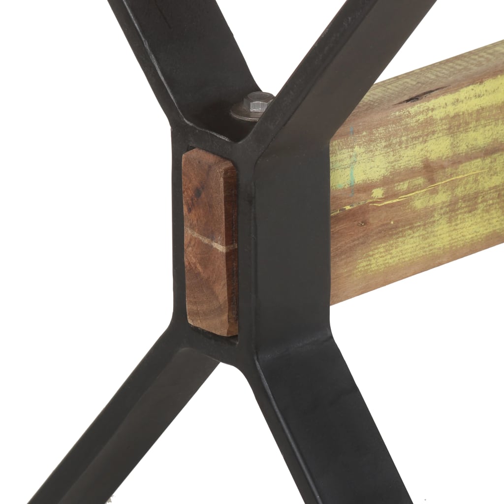 Table à manger 140x70x76 cm Bois de récupération massif - XIOS
