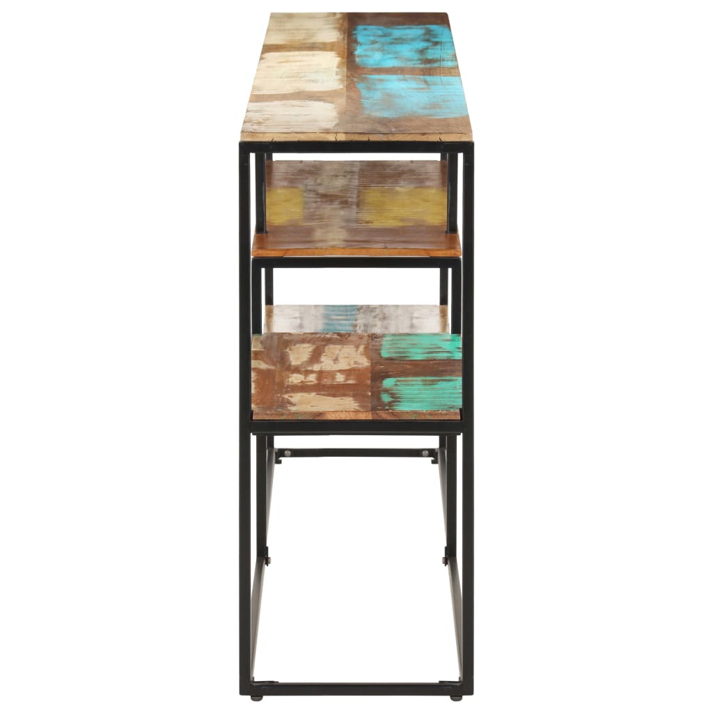 Buffet 150x30x75 cm Bois de récupération massif - XIOS