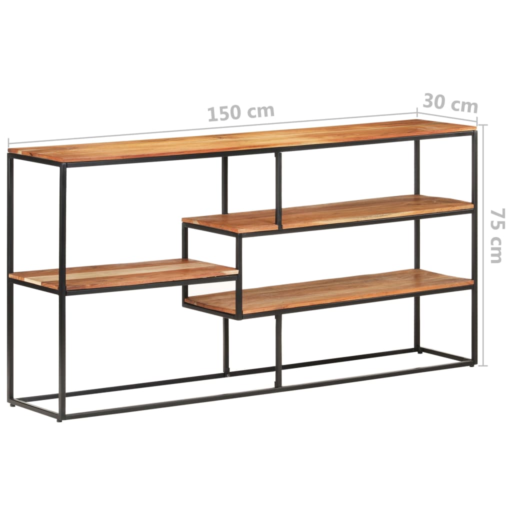 Buffet 150x30x75 cm Bois d'acacia solide - XIOS