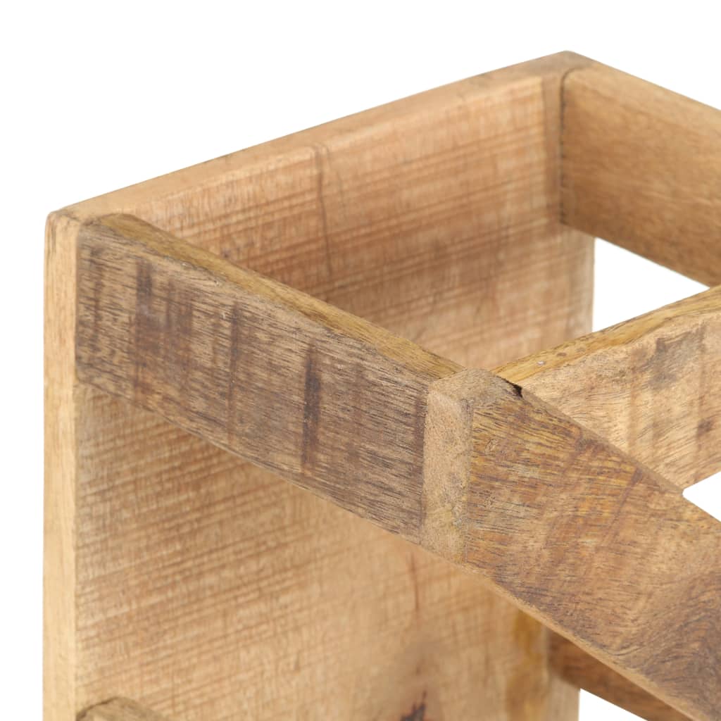 Casier à bouteilles pour 5 bouteilles Bois de manguier massif - XIOS