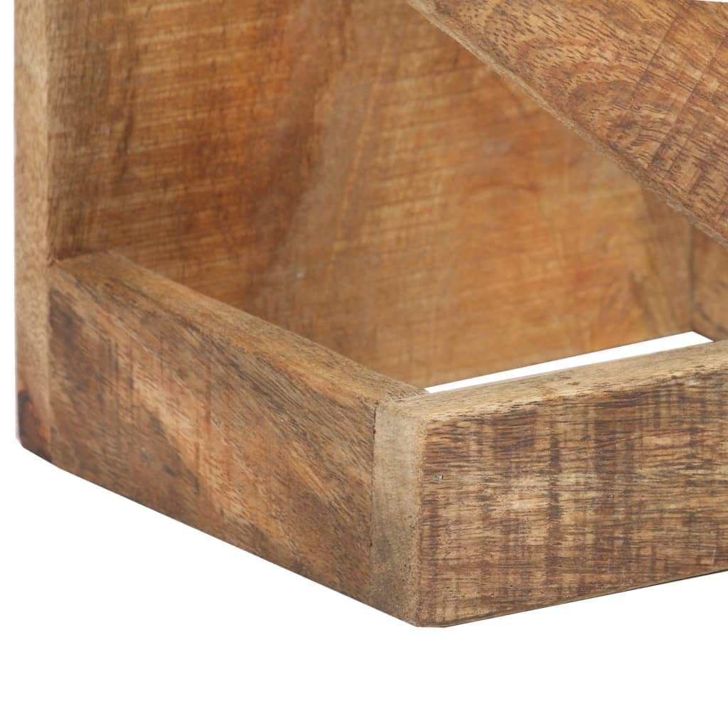 Casier à bouteilles pour 5 bouteilles Bois de manguier massif - XIOS