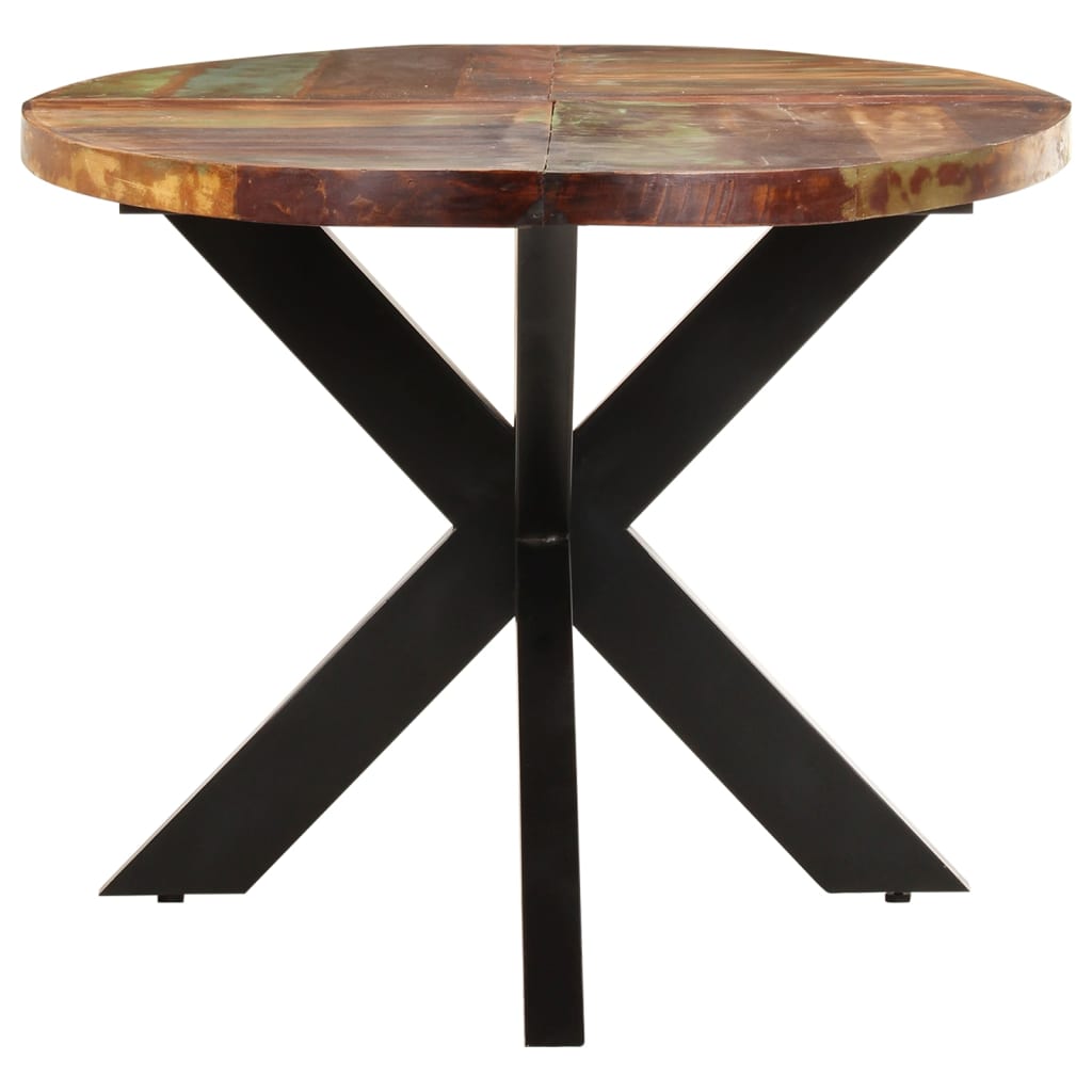 Table à dîner ovale 200x100x75 cm Bois de récupération solide - XIOS