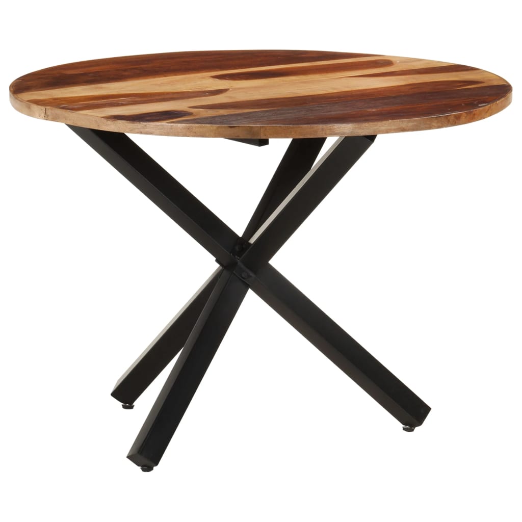 Table de salle à manger 100x100x75 cm Bois d'acacia