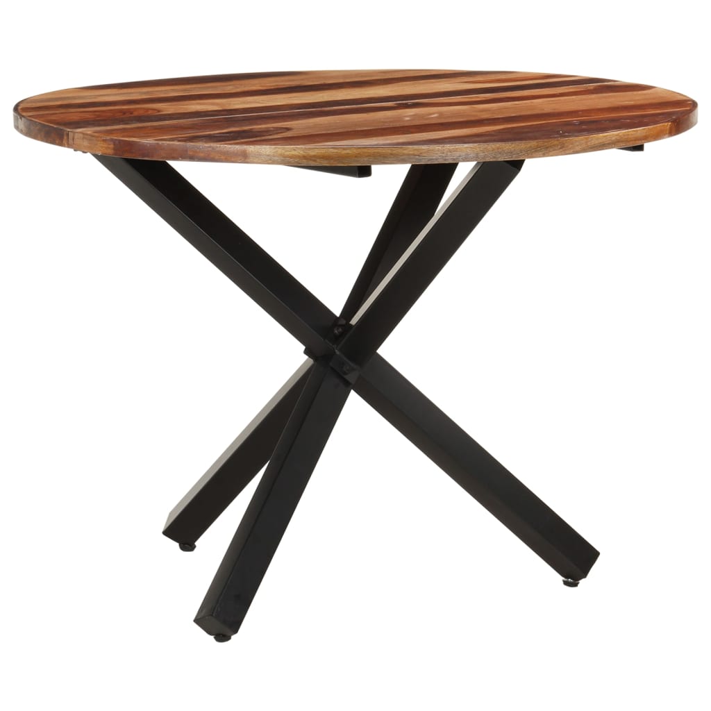 Table de salle à manger 100x100x75 cm Bois d'acacia - XIOS