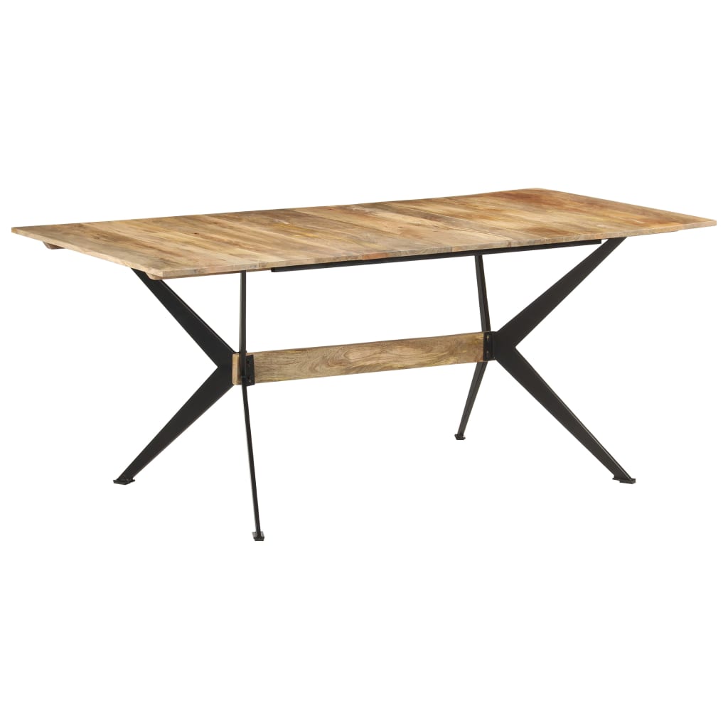 Table à manger 180x90x76 cm Bois de manguier massif - XIOS