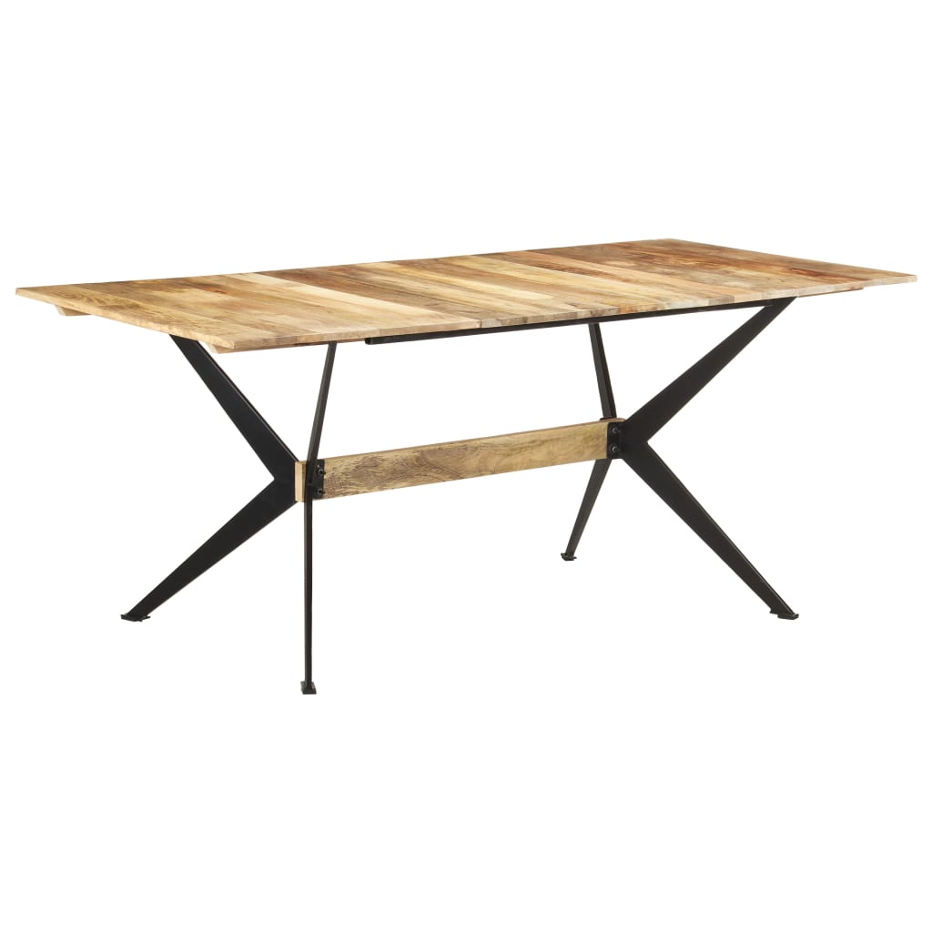 Table à manger 180x90x76 cm Bois de manguier massif - XIOS