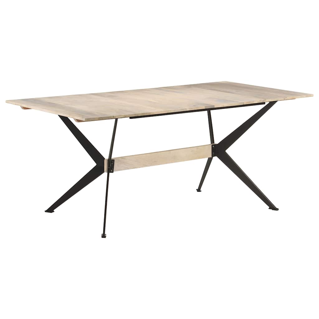 Table à manger 180x90x76 cm Bois de manguier massif - XIOS