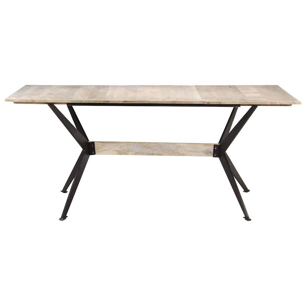 Table à manger 180x90x76 cm Bois de manguier massif - XIOS