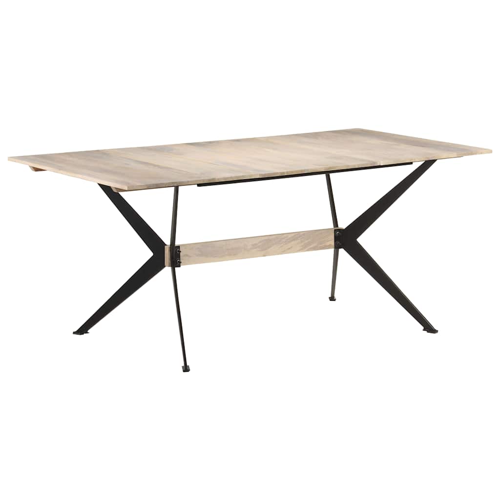 Table à manger 180x90x76 cm Bois de manguier massif - XIOS