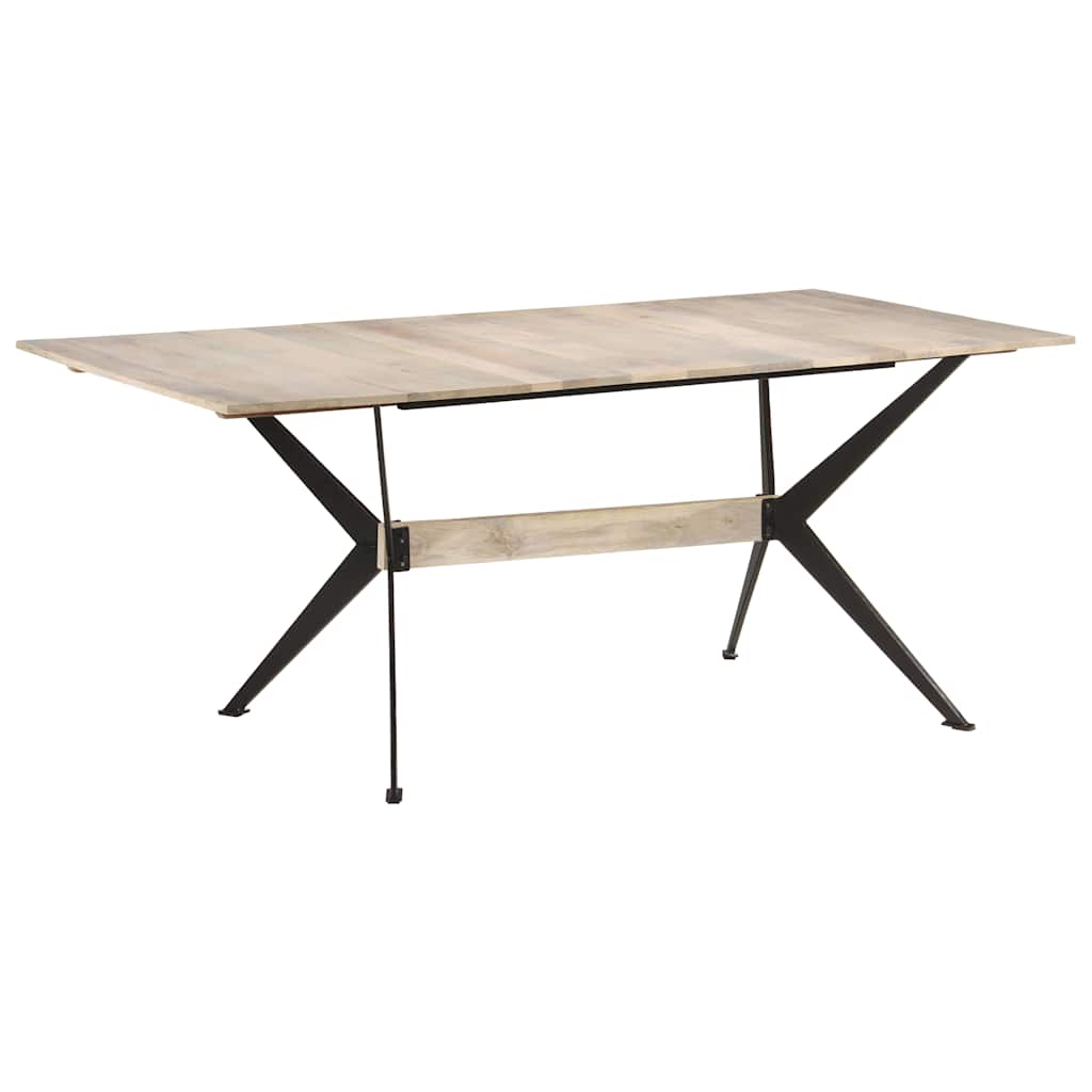 Table à manger 180x90x76 cm Bois de manguier massif - XIOS